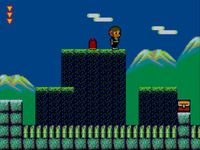 une photo d'Ã©cran de Alex Kidd in Shinobi World sur Sega Master System